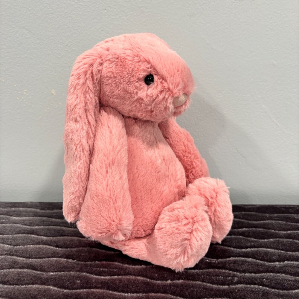 RARE Jellycat Medium Bashful Petal Bunny BNWT - Picture 3 of 6